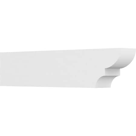 Ekena Millwork Standard Ridgewood Architectural Grade PVC Rafter Tail, 5"W X 8"H X 36"L RFTP05X08X36RID